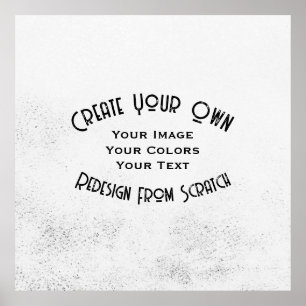 Skapa din egen Anpassningsbar Designad Poster