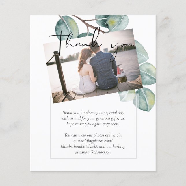 Skapa din egen Anpassningsbar Eucalyptus Greenery  (Framsida)