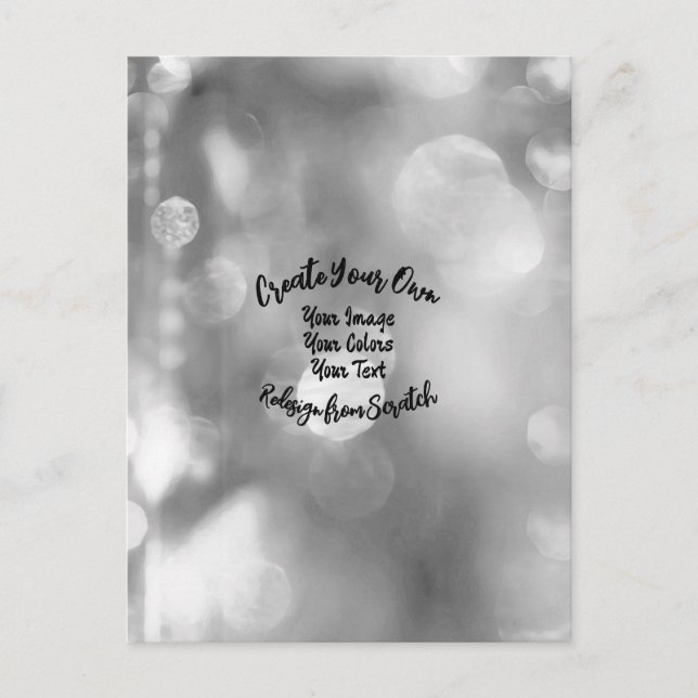 Skapa din egen Anpassningsbar Färg/design Vykort (Framsida)