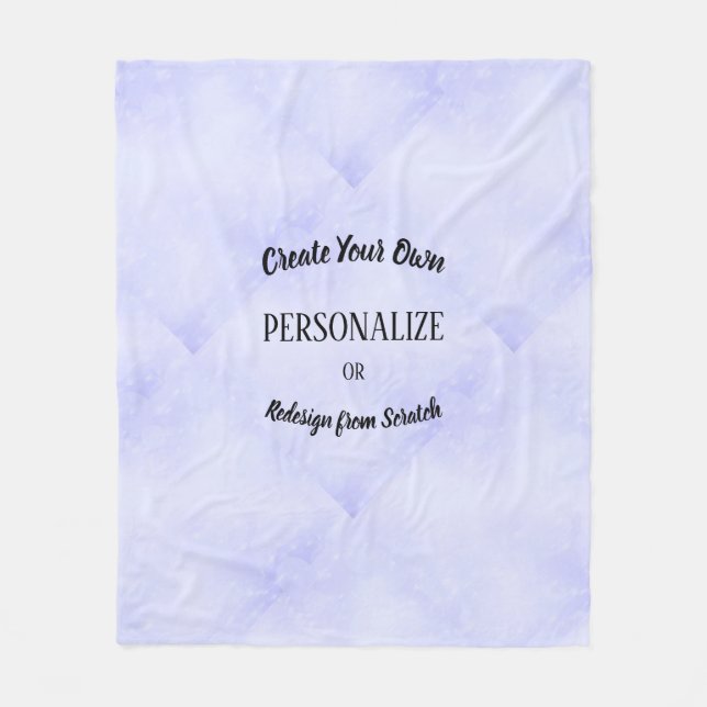 Skapa din egen Anpassningsbar Fleecefilt (Framsidan)