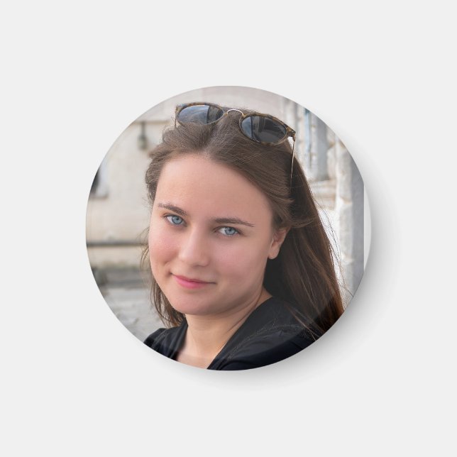 Skapa din egen anpassningsbar fotomagnet magnet (Framsidan)