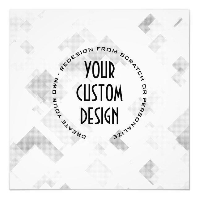 Skapa din egen Anpassningsbar Fototryck (Framsidan)