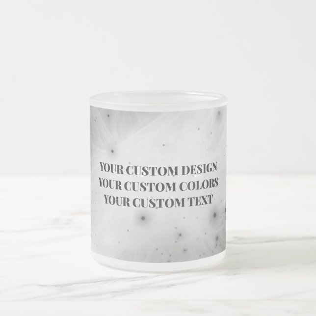 Skapa din egen Anpassningsbar Frostad Glasmugg (Center)