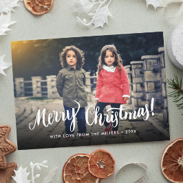 Skapa din egen Anpassningsbar-God jul-typografi Julkort
