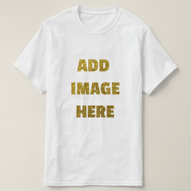 Skapa din egen Anpassningsbar Hoodie T Shirt (Design framsida)