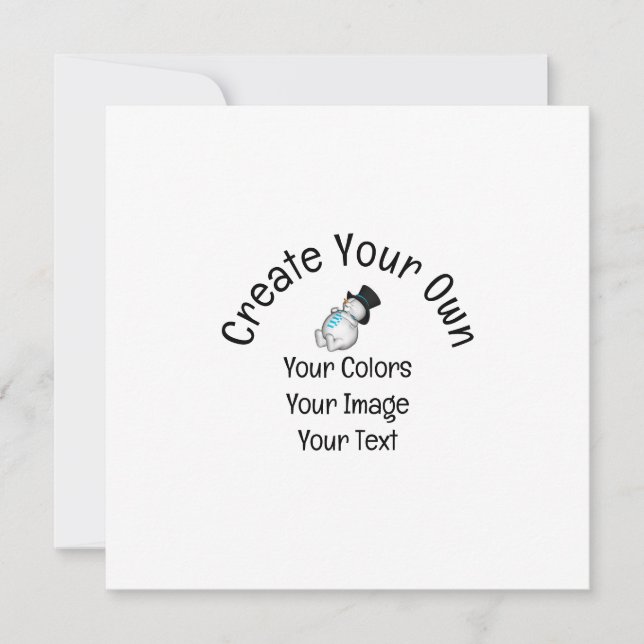 Skapa din egen Anpassningsbar Inbjudningar (Framsida)