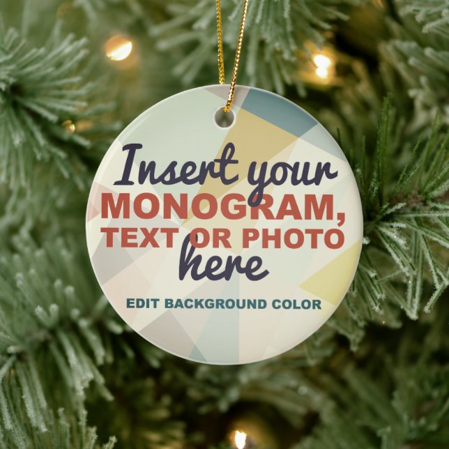 Skapa din egen Anpassningsbar Julgransprydnad Keramik (Träd)