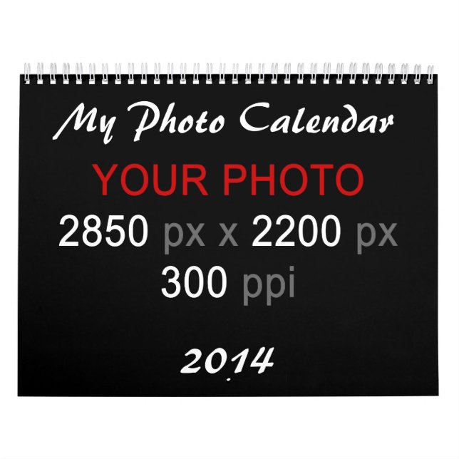 Skapa din egen Anpassningsbar Kalender (Omslag)