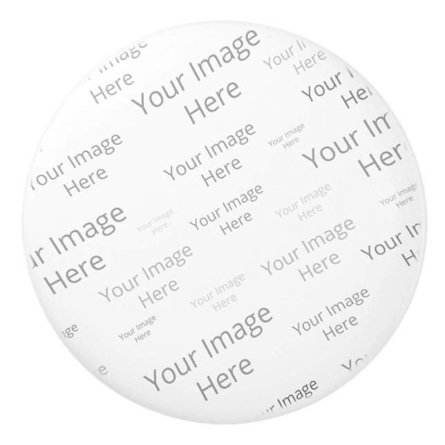 Skapa din egen Anpassningsbar keramik Knob Knopp (Framsidan)