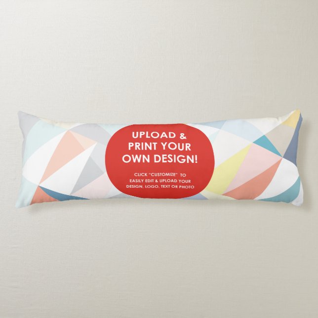 Skapa din egen Anpassningsbar Kroppskudde (Framsidan)