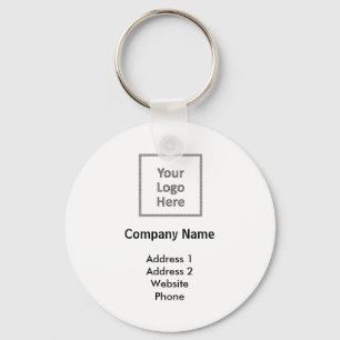Skapa din egen Anpassningsbar Logotyp Company Prom Nyckelring
