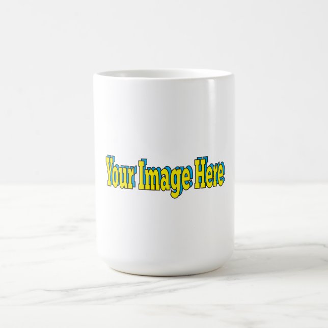 🤍 Skapa din egen Anpassningsbar-mall Kaffemugg (Center)