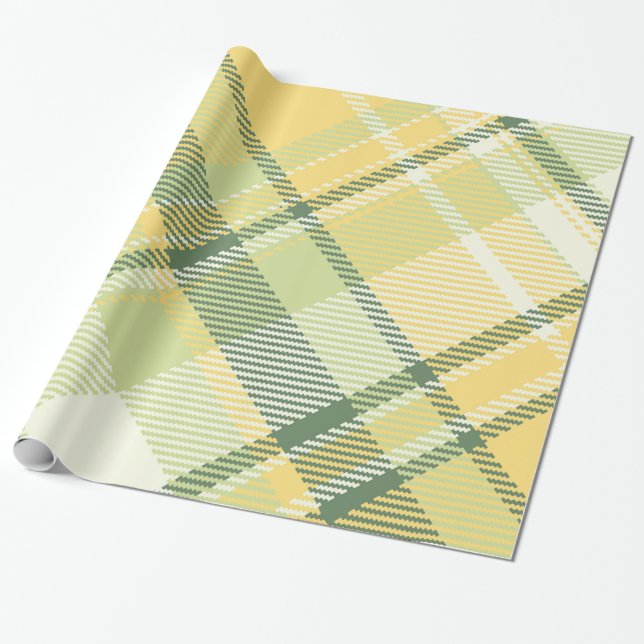 Skapa din egen Anpassningsbar, märkt Herringbone Presentpapper (Utrullad)