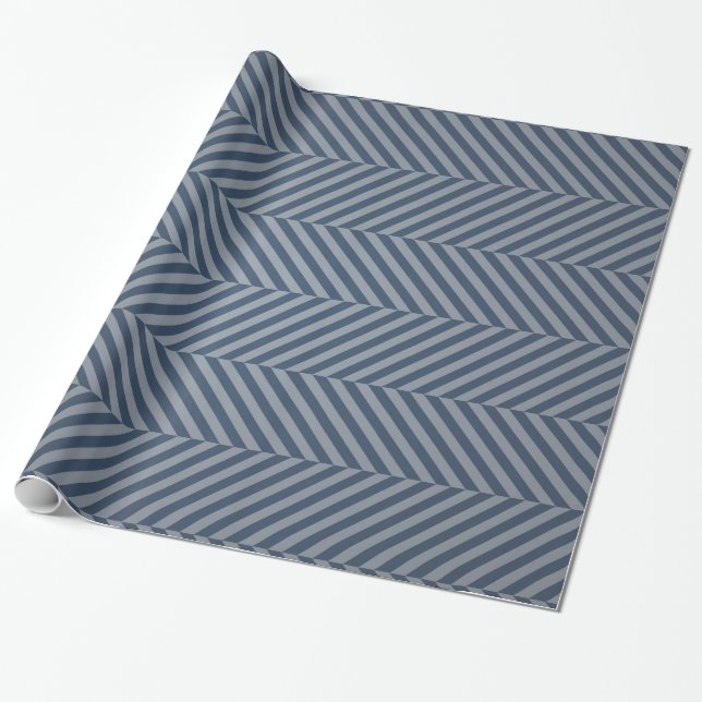 Skapa din egen Anpassningsbar, märkt Herringbone Presentpapper (Utrullad)