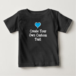 Skapa din egen anpassningsbar med Blue Heart T Shirt