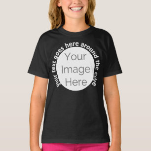 skapa din egen anpassningsbar med fotopatextbarn t shirt
