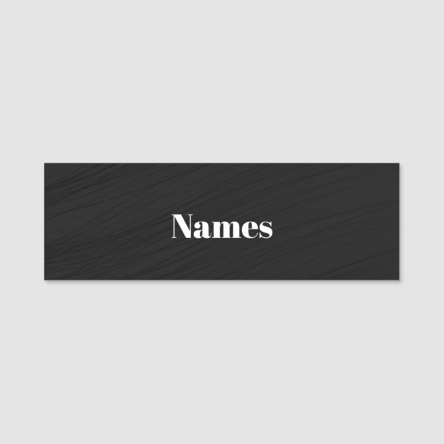 Skapa din egen Anpassningsbar Namnbricka (Framsida)