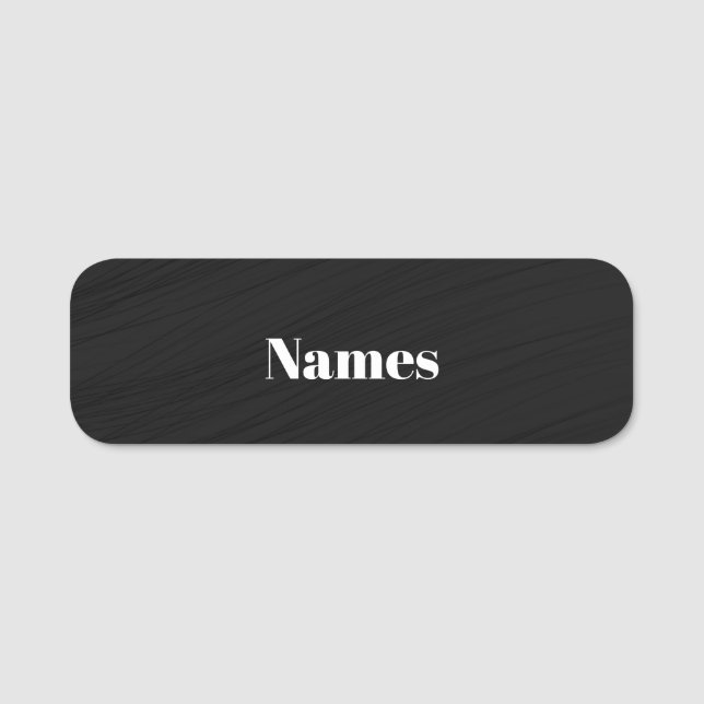 Skapa din egen Anpassningsbar Namnbricka (Framsida)