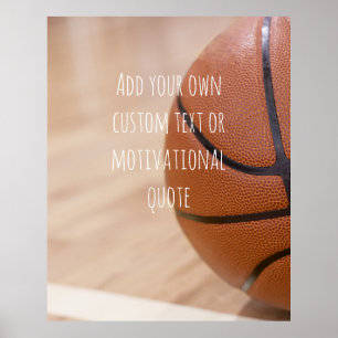 Skapa din egen Anpassningsbar-offert - Basketboll Poster