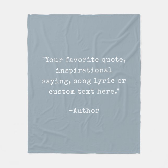 Skapa din egen Anpassningsbar offert Fleecefilt (Framsidan)