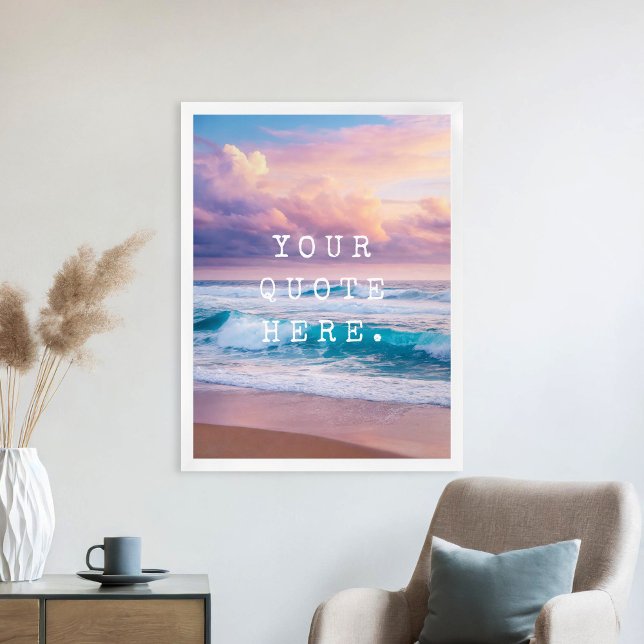 Skapa din egen Anpassningsbar Offert för solnedgån Poster (Skapare uppladdad)