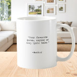 Skapa din egen Anpassningsbar offert Kaffemugg<br><div class="desc">Skapa din egen anpassningsbar offert kaffe mugg. Har minimal typografi av anpassadets skrivmaskin.</div>