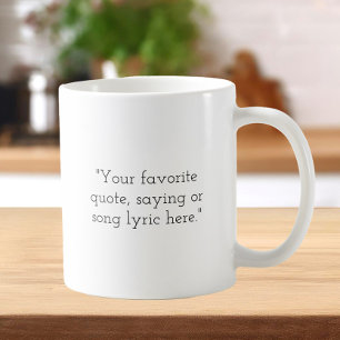 Skapa din egen Anpassningsbar offert Kaffemugg