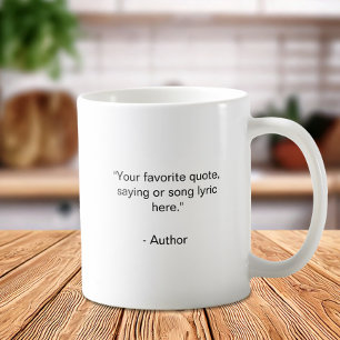 Skapa din egen Anpassningsbar offert Kaffemugg