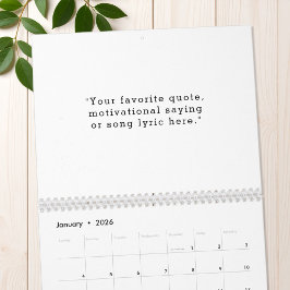 Skapa din egen Anpassningsbar offert Kalender