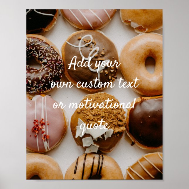 Skapa din egen Anpassningsbar Offert Poster - Donu (Framsidan)