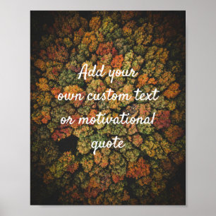 Skapa din egen Anpassningsbar Offert Poster - Fall