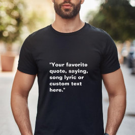 Skapa din egen Anpassningsbar offert T Shirt