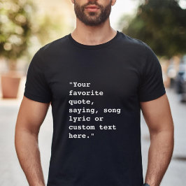 Skapa din egen Anpassningsbar offert T Shirt