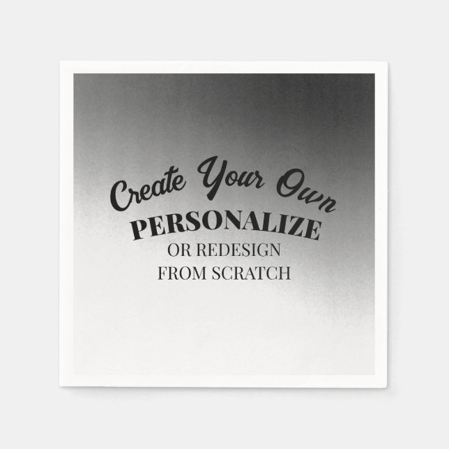 Skapa din egen Anpassningsbar Pappersservett (Framsidan)