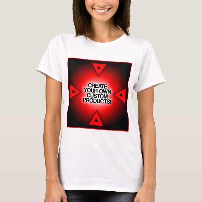 Skapa din egen anpassningsbar, personlig och unika tee shirt (Framsida)