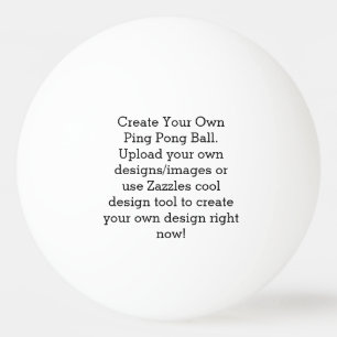 Skapa din egen Anpassningsbar Pingisboll