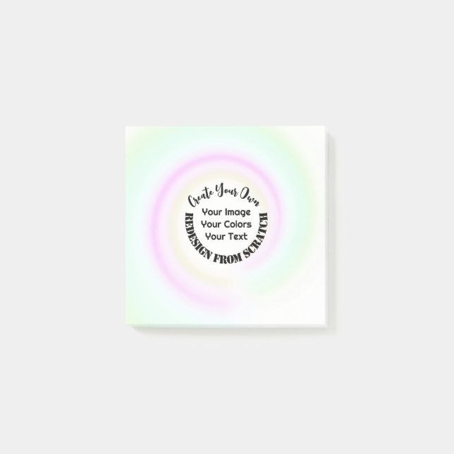 Skapa din egen Anpassningsbar Post-it Block (Framsida)