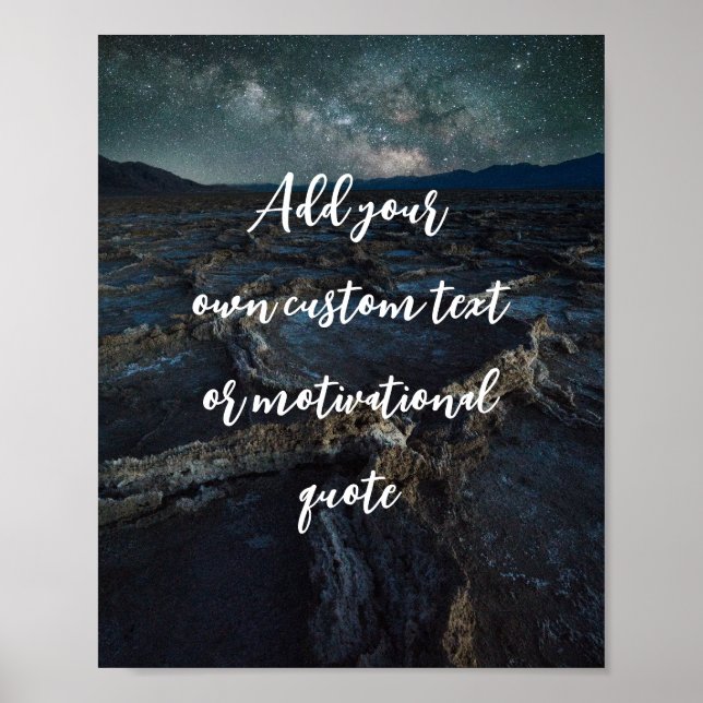 Skapa din egen Anpassningsbar Poster offert (Framsidan)