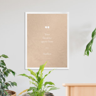 Skapa din egen Anpassningsbar Poster offert