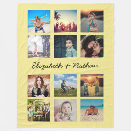 Skapa din egen Anpassningsbar Roligt 12-familjens  Fleecefilt