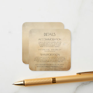 Skapa din egen Anpassningsbar Sepia Vintage Åldras Tilläggskort