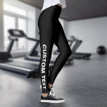 Skapa din egen Anpassningsbar svart Leggings<br><div class="desc">Skapa din egen Anpassningsbar Black Leggings.</div>