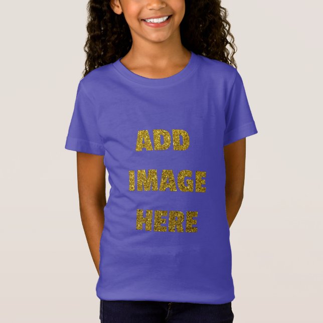 Skapa din egen Anpassningsbar T Shirt (Framsida)