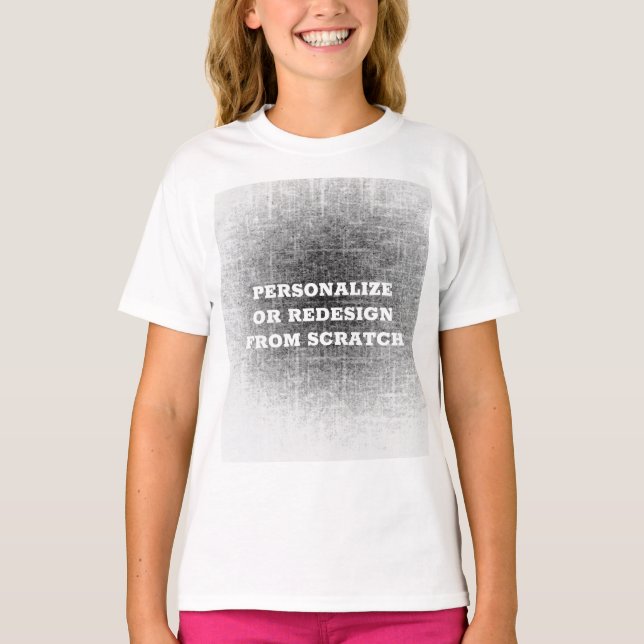 Skapa din egen Anpassningsbar T Shirt (Framsida)