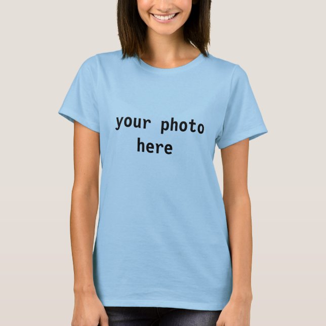 Skapa din egen anpassningsbar t shirt (Framsida)