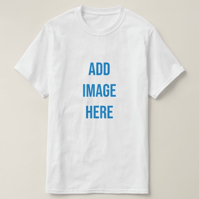 Skapa din egen Anpassningsbar T Shirt (Design framsida)