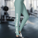 Skapa din egen Anpassningsbar Teal Leggings<br><div class="desc">Skapa din egen Anpassningsbar - tarmar.</div>