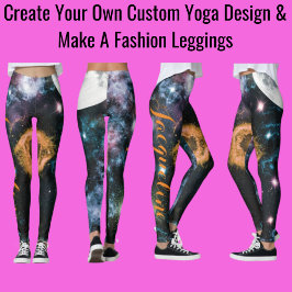 Skapa din egen Anpassningsbar YOGA-design och skap Leggings