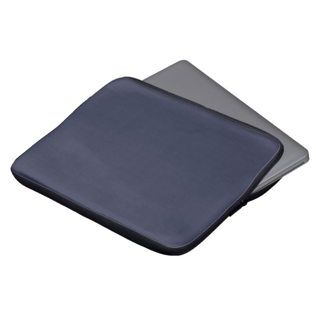 Skapa din egen anpassningsbara mörkgrå laptop fodral (Framsida topp)