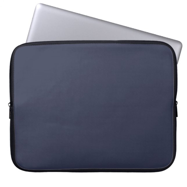 Skapa din egen anpassningsbara mörkgrå laptop fodral (Framsidan)